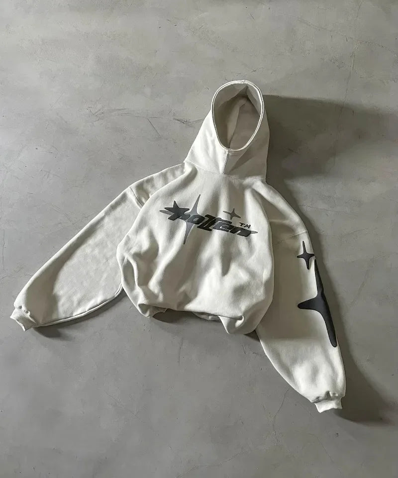 'Rotten' Loose Hooded Sweater