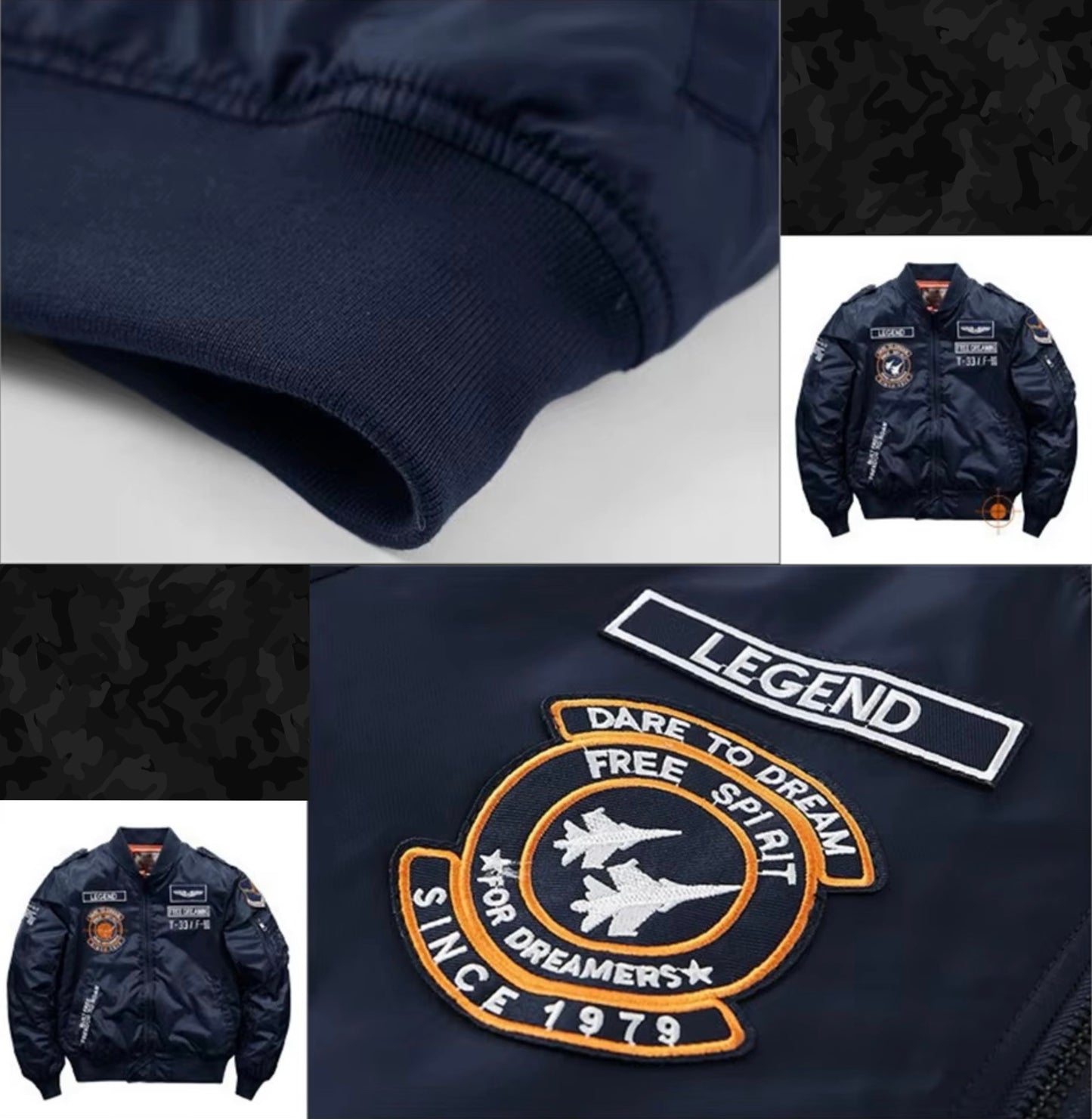 Aviator Bomber Jacket