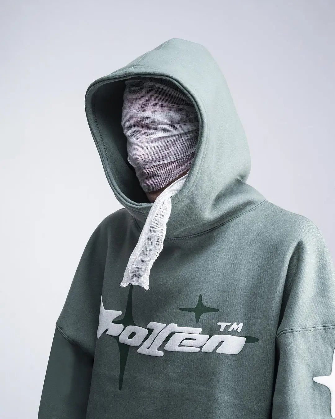 'Rotten' Loose Hooded Sweater