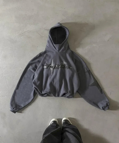 'Rotten' Loose Hooded Sweater