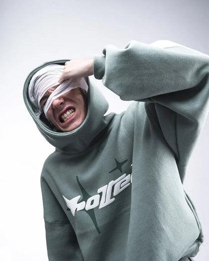 'Rotten' Loose Hooded Sweater